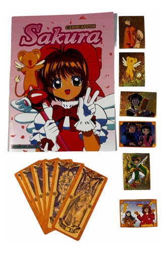 Álbum Sakura Card Captor + Todas Sus Láminas A Pegar