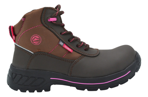 Botin Para Mujer Pro Cliff Protection 414 Color Cafe Industr