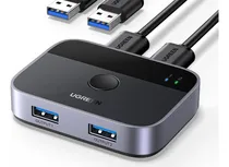 Comprar Conmutador Usb 3.0 De 2salidas Comparte 2 Pc A 2 Usb Ugreen