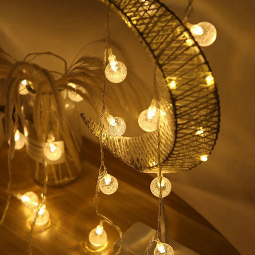 Cadena De Luces Solares De 39,3 Pies, 100 Led, Con Sol Imper