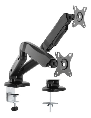 Soporte Brazo Monitor Para 2 Pantallas Lcd Led Escritorio
