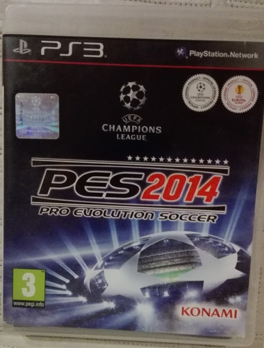 Pes2014 Pro Evolution Soccer - Ps3 Original 