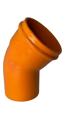 Codo 4'' X 45º Aguas Residuales Naranja D/p (cxe)