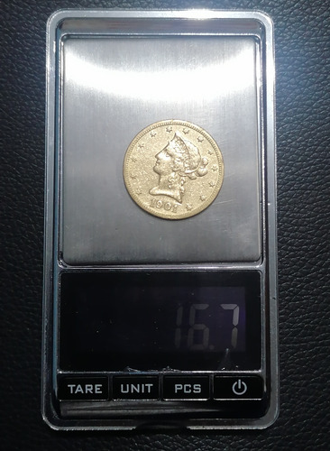 Moneda Eagle Gold, 10 Dólares De Oro (Usado)