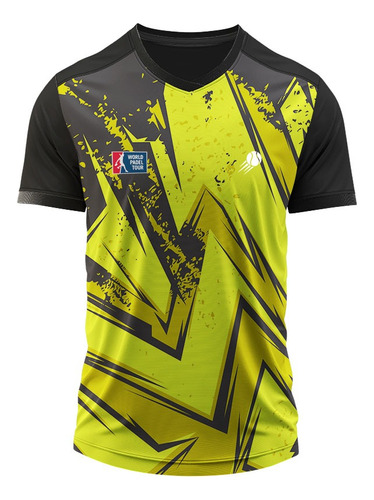 Remera Padel Hombre Deportiva Patron Text Personalizable 