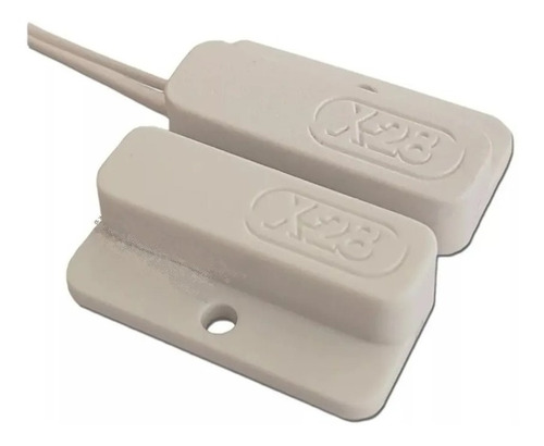 Sensor Micro Magnético Alarma X28 Smcb Cable Puerta Ventana