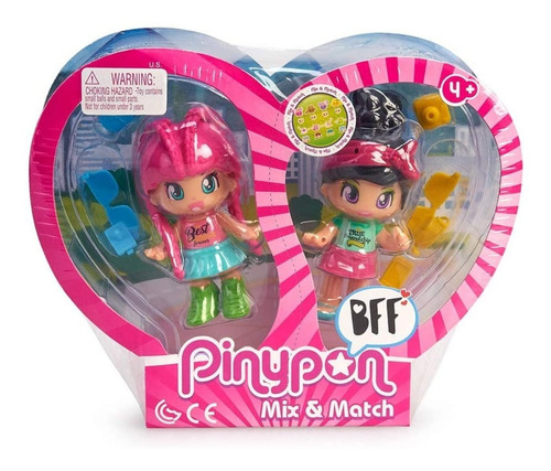 Pinypon Figuras X2 C/ Accesorios Original