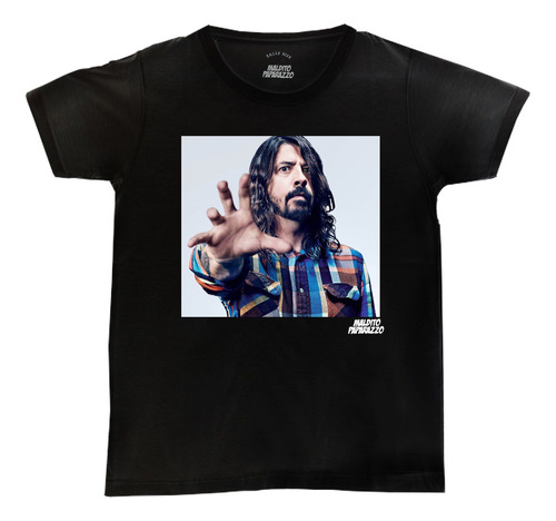 Dave Grohl Foo Fighters - Remera 100 % Algodón 