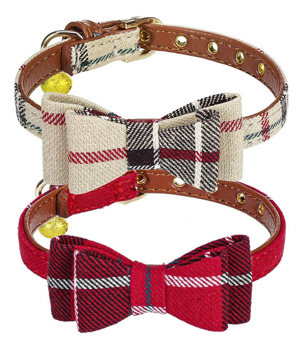 Pupteck Collar Para Cachorro Con Campana ' Paquete De 2 Para