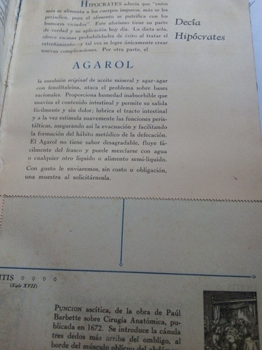 Imagen 4 de 7 de Agenda Médica Antigua 1932