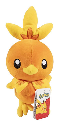 Pokémon - Peluche Torchic De 8 Pulgadas, Con Licencia Ofic. Color Multi_color