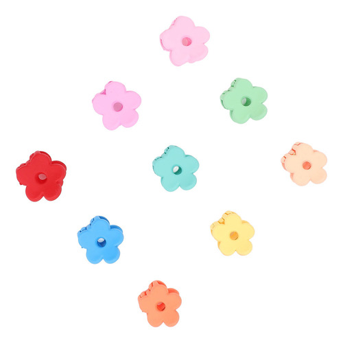 Pinzas Para El Cabello Con Forma De Flor, 100 Piezas