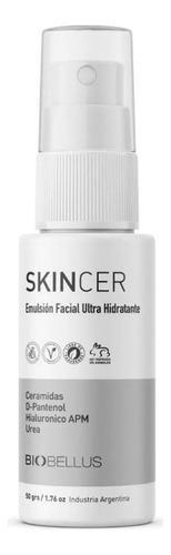 Skincer Emulsion Facial Ultra Hidratante Ceramidas Biobellus x 50 gr