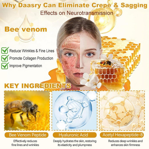 Crema Integral De Abejas, Reduce Las Manchas De La Piel