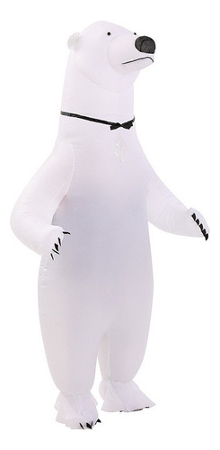 Js Disfraz Inflable Oso Polar Para Adultos