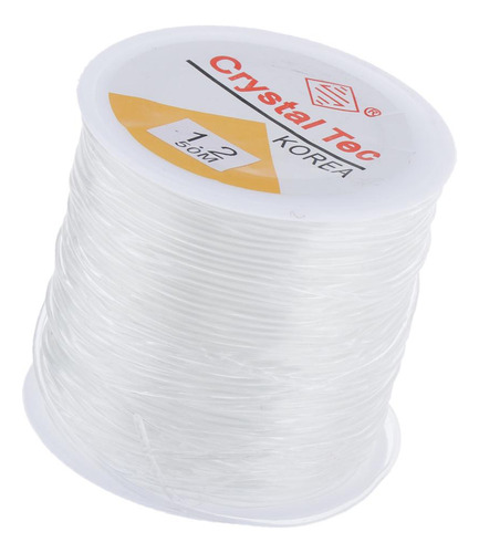 2 Rollos De Hilos Elásticos Transparentes Para Hacer Joyas,