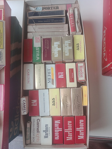 Marquilla Cigarrillos Para Coleccionista (Usado)