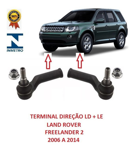Terminal Ponteira Direcao Ld Le Land Rover Freelander 2 06 07 08 09 10 11 12 13 14 Mercado Livre Terminal Ponteira Direcao Ld Le Land Rover Freelander 2 06 07 08 09 10 11 12 13 14 Mercado Livre