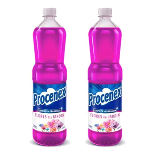 Limpia Piso Liquido Flores De Jardin Procenex 900ml Pack X2u