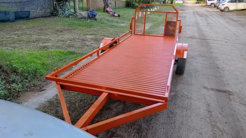 Trailer Doble Cuatri, Piso Bajo, 3.80m, 750kg