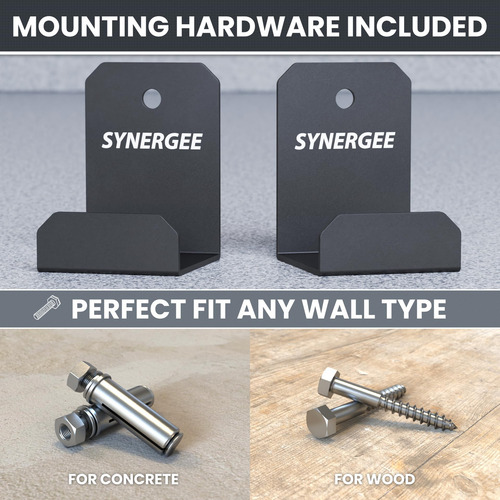 Synergee Soporte De Pared Para Banco De Pesas Construcción