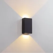 Comprar Aplique Lampara Led 6w Luz Calida Bidireccional Exterior P11