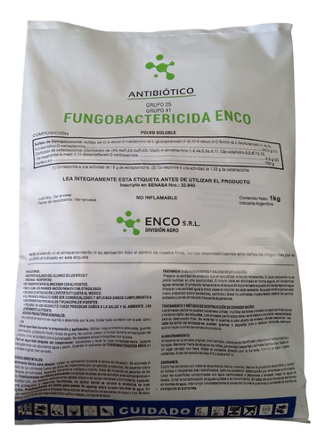 Fungo Bactericida Enco X 1kg Mata Hongos Bacterias Pr-*