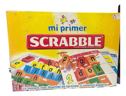 Juego Mi Primer Scrabble Mattel M8284 Srj