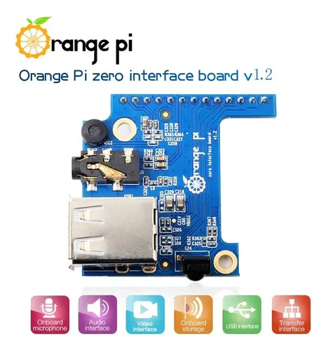 Hat Expansion 2 Usb +audio Video Out P/ Orange Pi Zero Zero3
