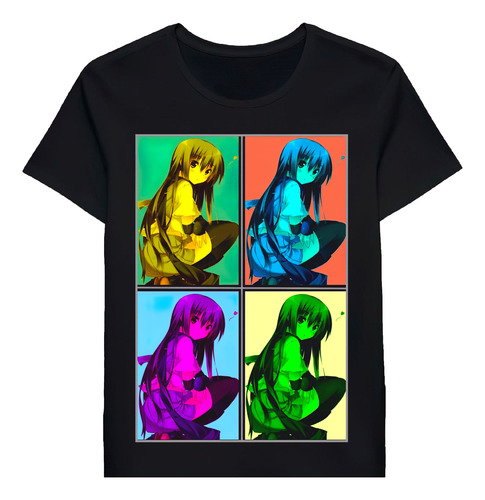 Remera Eri Shiina Angel Beats Enjeru Biitsu Anime R100933086