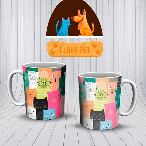 Imagem 5 de 10 de Canecas Personalizadas Cães E Gatos !!!!