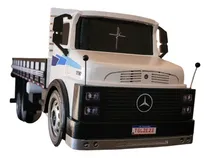 Comprar Caminhão 1113 Cara Preta Carroceria Madeira Mdf Miniatura