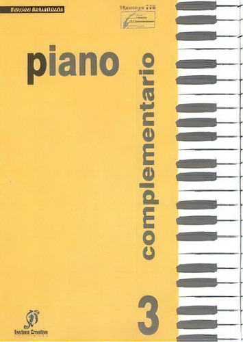 Piano Complementario, De Molina Fernández, Emilio. Editorial Real Musical En Español