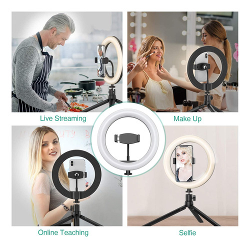 Oria Selfie Ring Light, (2020 Más Nuevo) 8circle Led Phone C