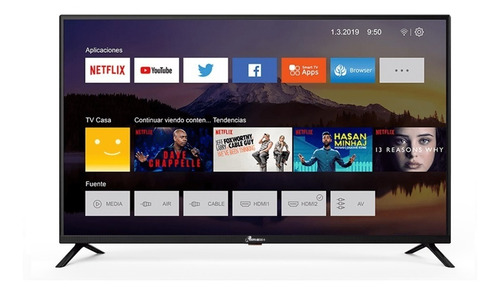 Imagen 1 de 1 de Televisor Riviera 40   And40chg6f Full Hd Smart Android Tv