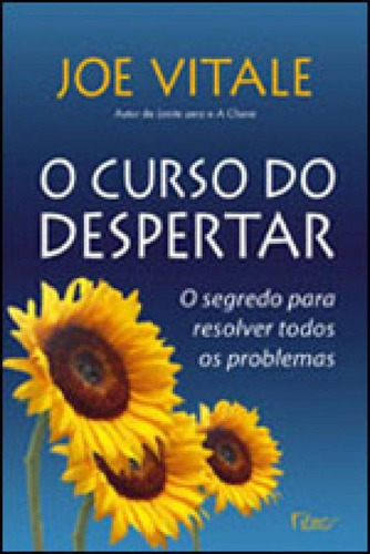 O Curso Do Despertar: O Segredo Para Resolver Todos Os Problemas, De Vitale, Joe. Editora Rocco, Capa Mole Em Português