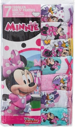 7 Bombachas - Minnie Disney - Talle 4 - Marca Handcraft 