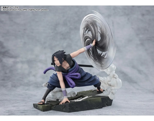 Sasuke Luz e Escuridão Mangekyo Sharingan Naruto Figuartszero