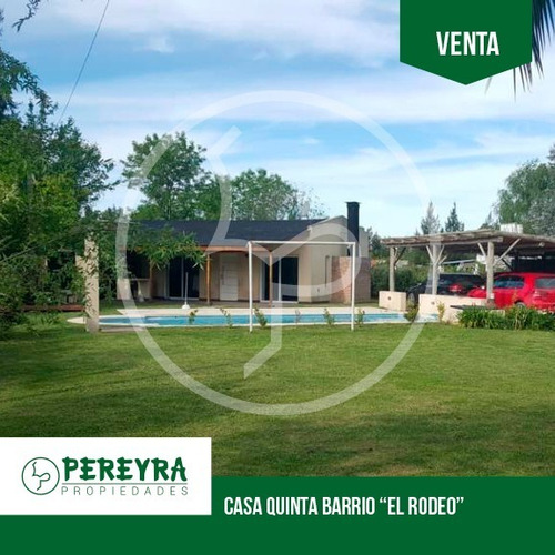 Quinta Venta En El Rodeo