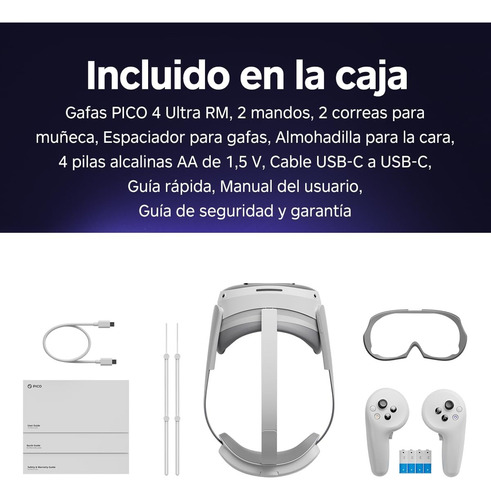Pico 4 Ultra 256gb - Gafas De Vr Y Realidad Mixta