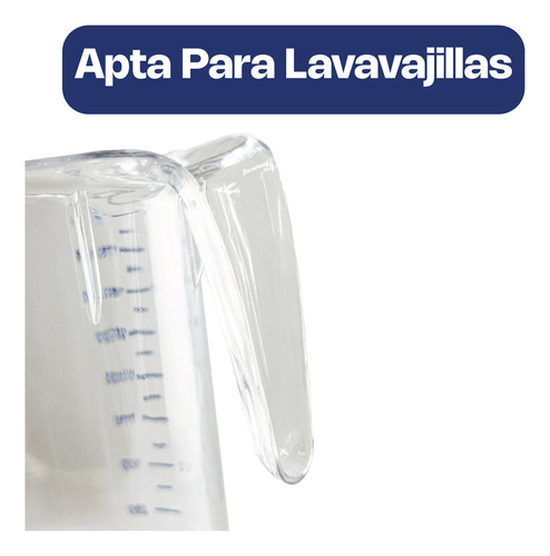 Jarra Medidora 2 Litros Caledonia Japome-2000 Color Transpar