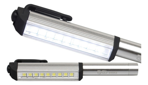 Lampara Led | 9 Led | Aluminio | Bgs 8493 Color de la luz Blanca