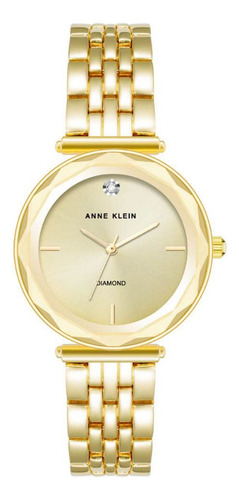 Reloj Anne Klein Para Mujer Con Esfera De Diamante Genuino