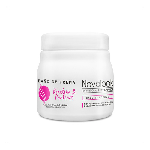 Novalook Baño De Crema Nutritivo Keratina Retinol 250ml