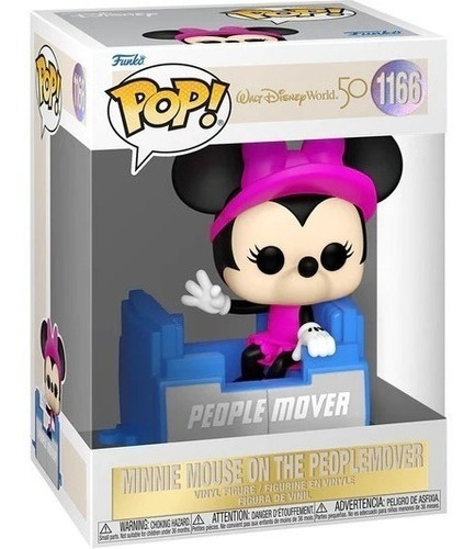 Funko Pop Disney: Walt Disney  50th - People Mover Minnie 