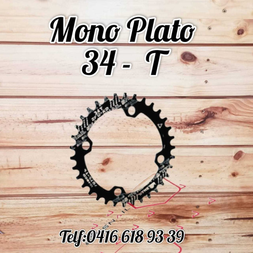 Imagen 1 de 1 de Mono Plato 34t