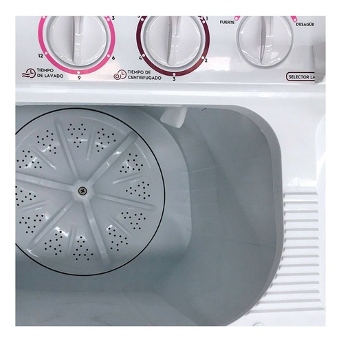 Imagen 5 de 5 de Lavadora semiautomática de doble tina Electrolux EWTB7M3MUP blanca 7kg 120 V