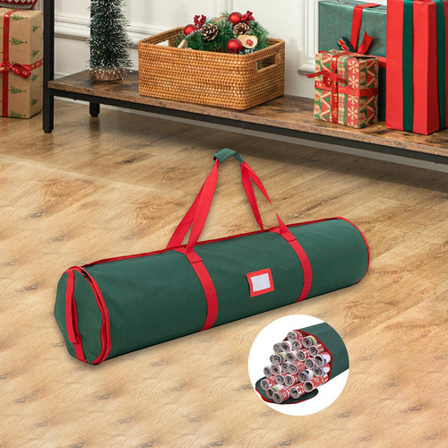 Bolsa De Almacenamiento Para Rollos De Papel De Verde