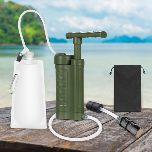 De Filtración De Agua Con Bomba Purificadora De Agua Verde