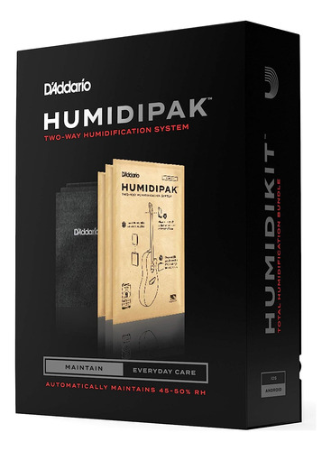 Sistema De Humidificador De Guitarra D&#39;addario - Ki...